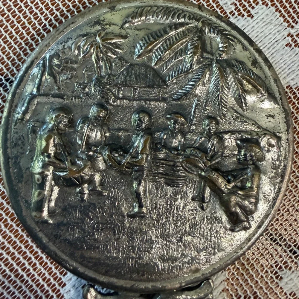 Unbranded vintage silver